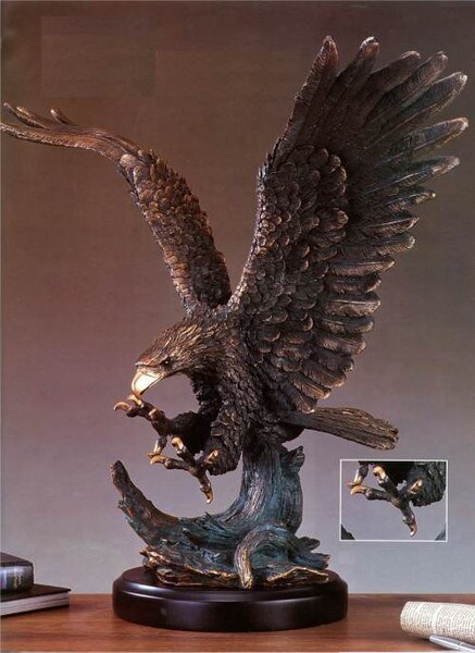 Eagle In Flight Large-sized Sculpture Tabletop